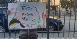 Andrà tutto bene coronavirus covid19 L'arcobaleno della speranza