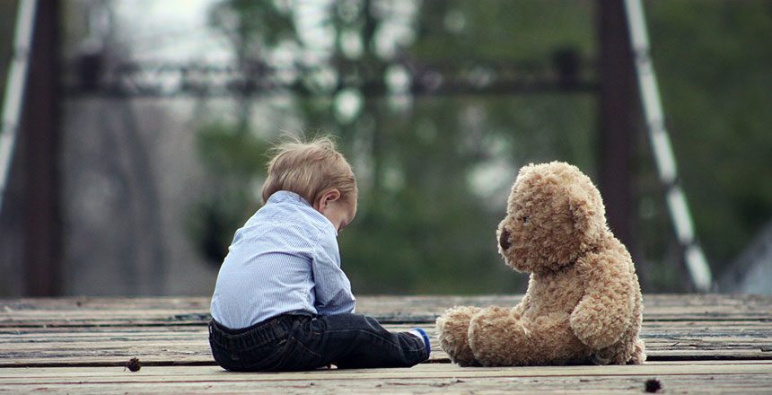 La solitudine del bambino nella separazione